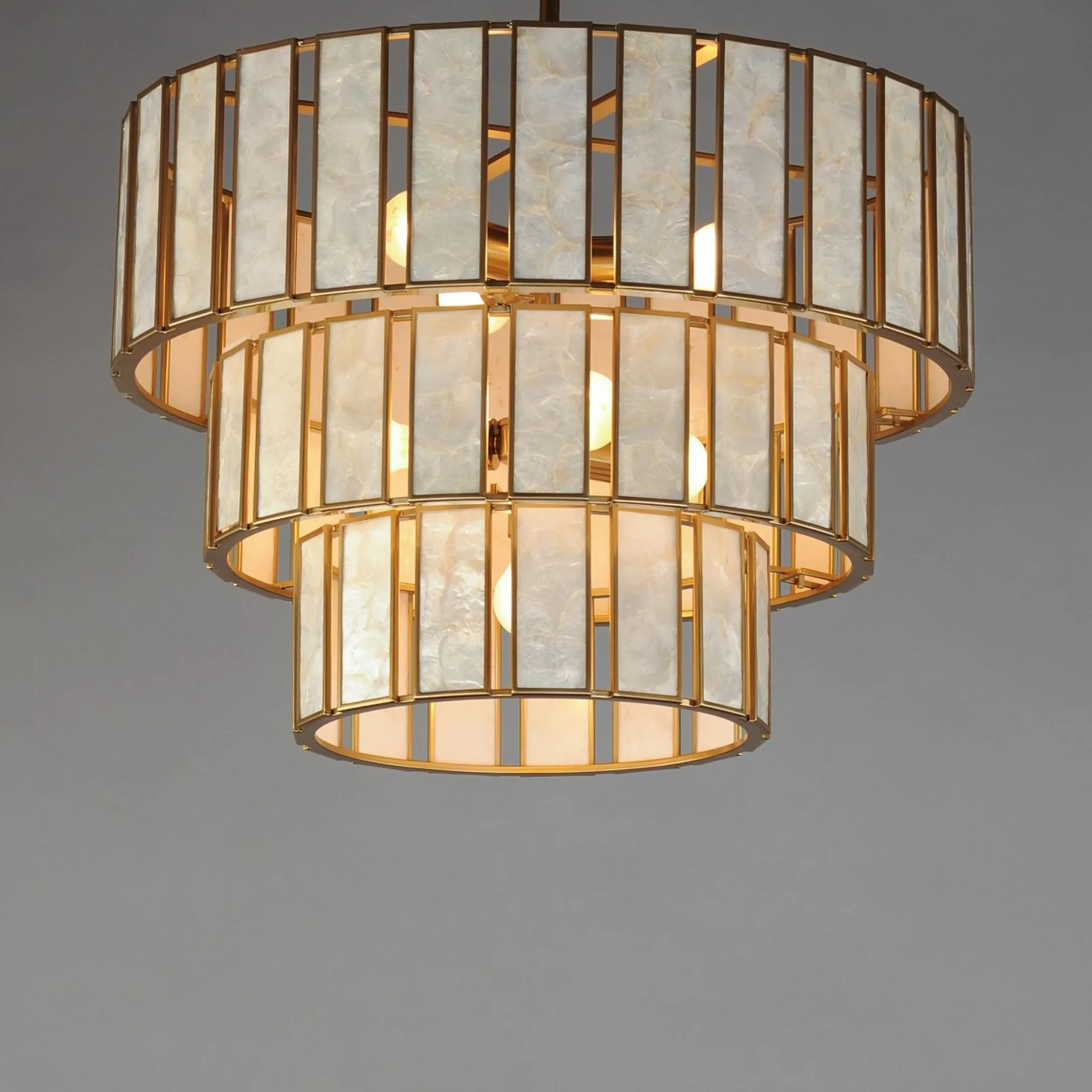 Zoetrope Tiered Chandelier - 7 Light
