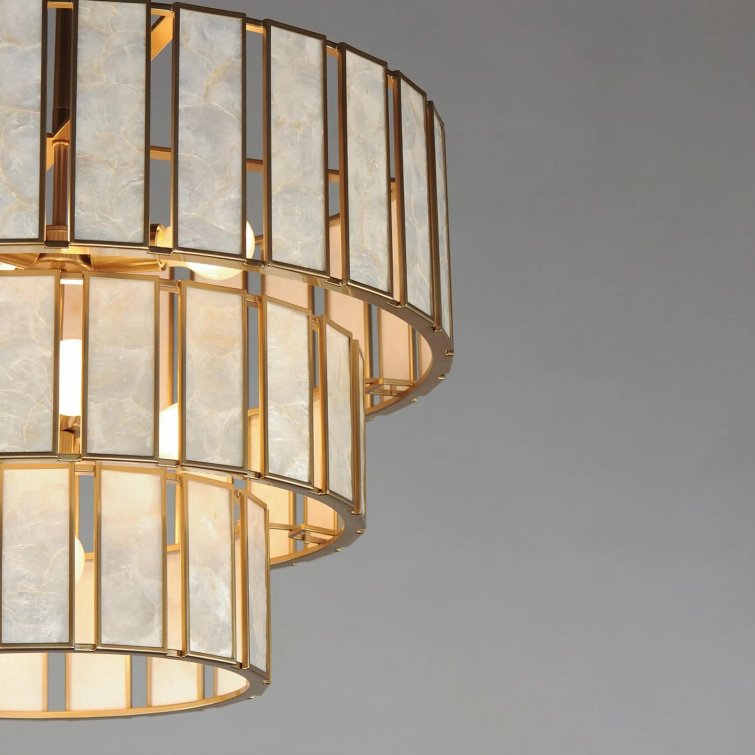 Zoetrope Tiered Chandelier - 7 Light