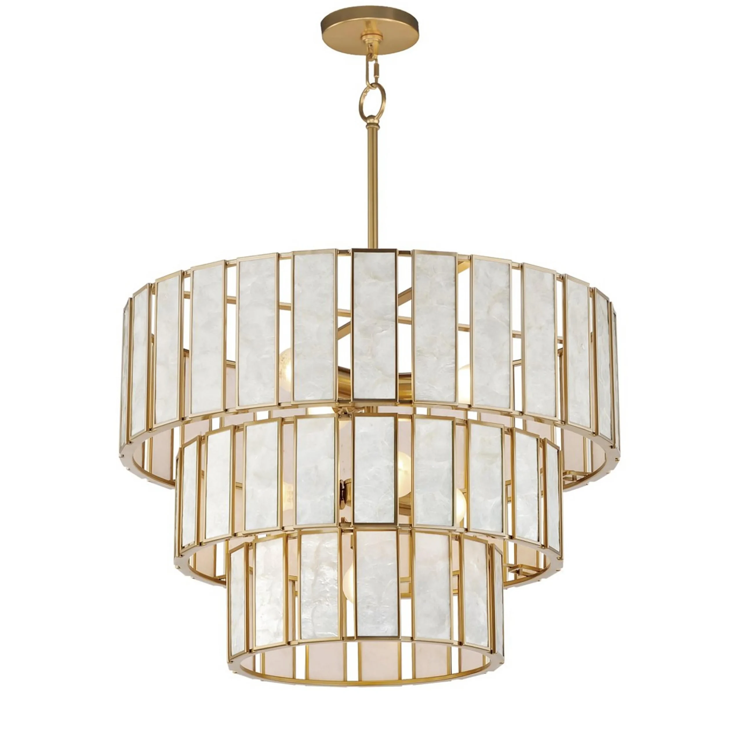 Zoetrope Tiered Chandelier - 7 Light